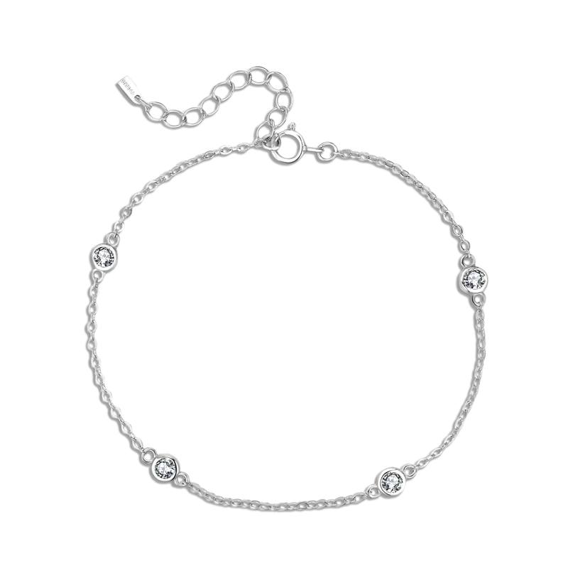 Bracelet Quatre Brillants - LaMaisonDesBijoux