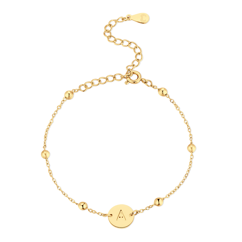 Bracelet Cercle Initiale - LaMaisonDesBijoux
