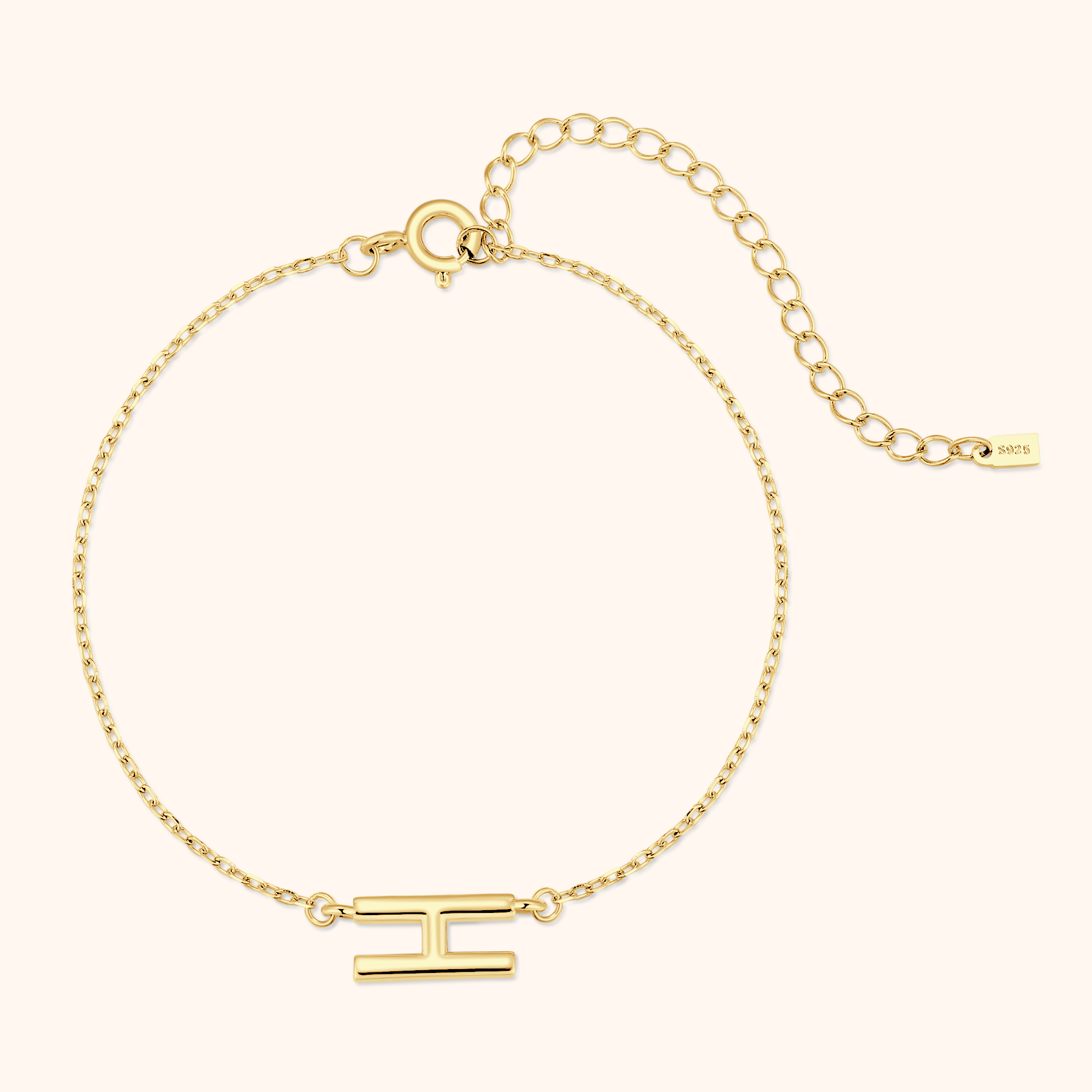 Bracelet Lettres Alpha - LaMaisonDesBijoux