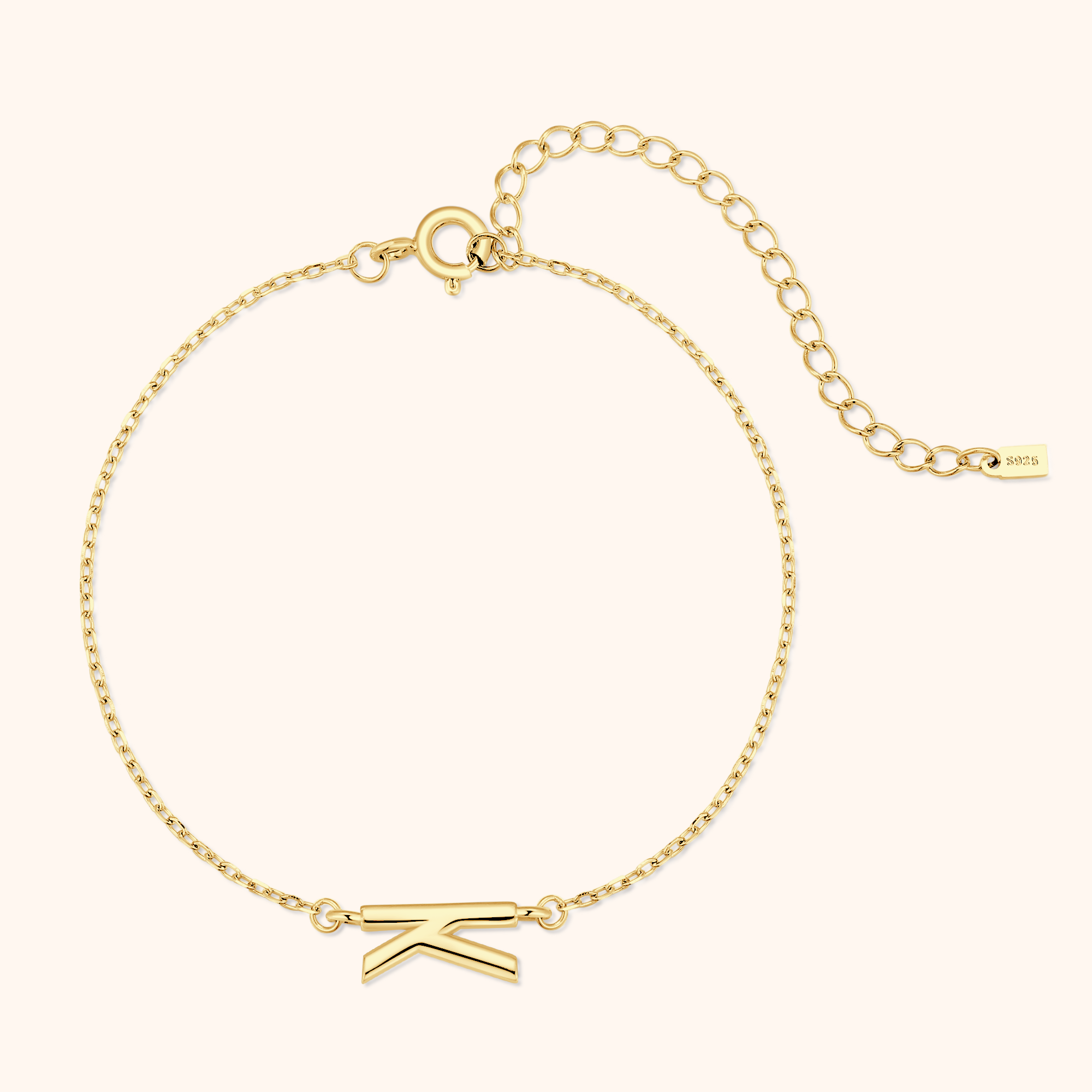 Bracelet Lettres Alpha - LaMaisonDesBijoux