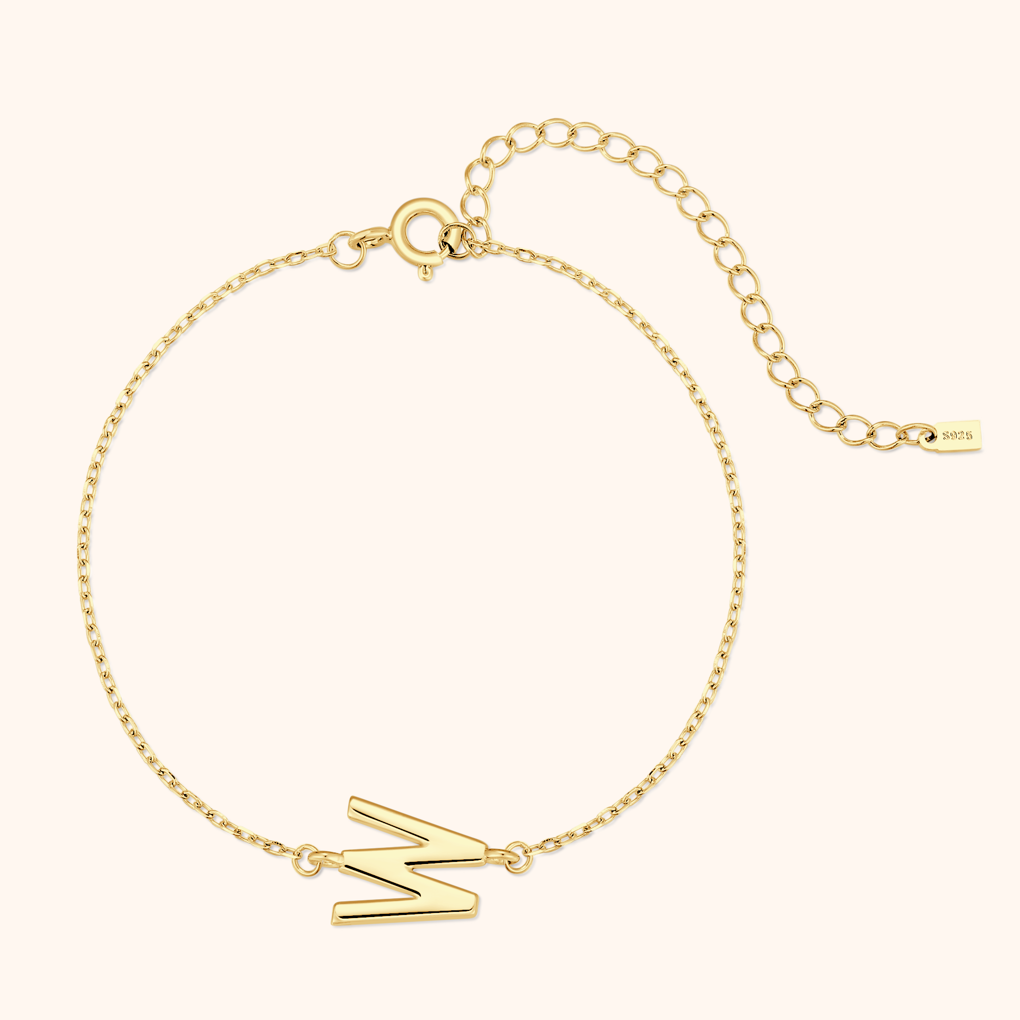 Bracelet Lettres Alpha - LaMaisonDesBijoux