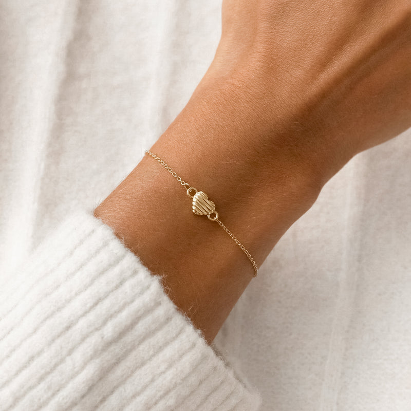 Bracelet Cœur Relief