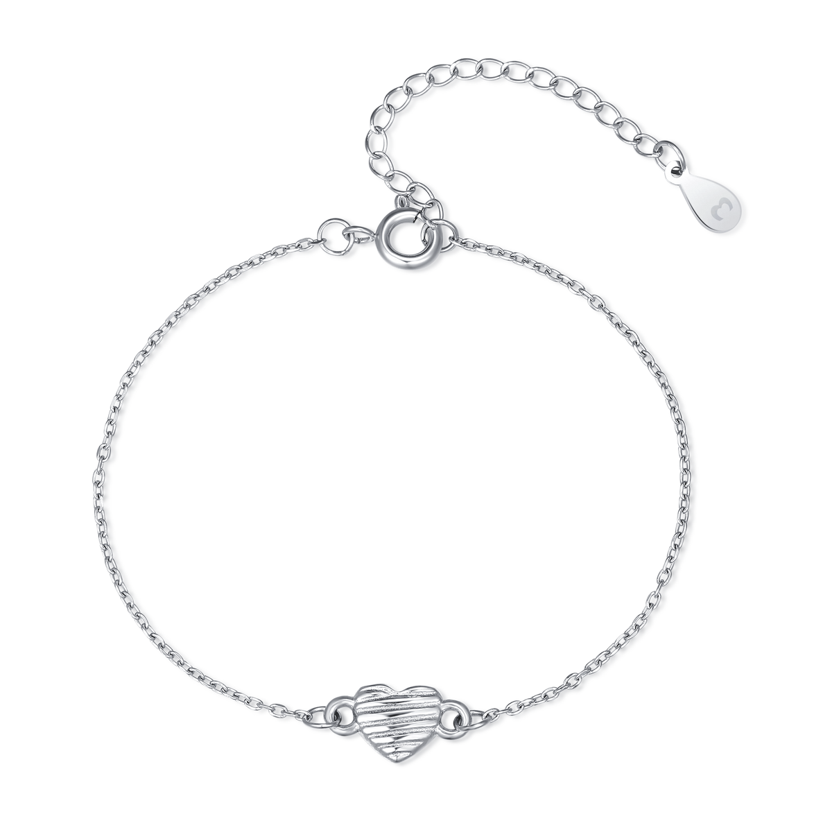 Bracelet Cœur Relief
