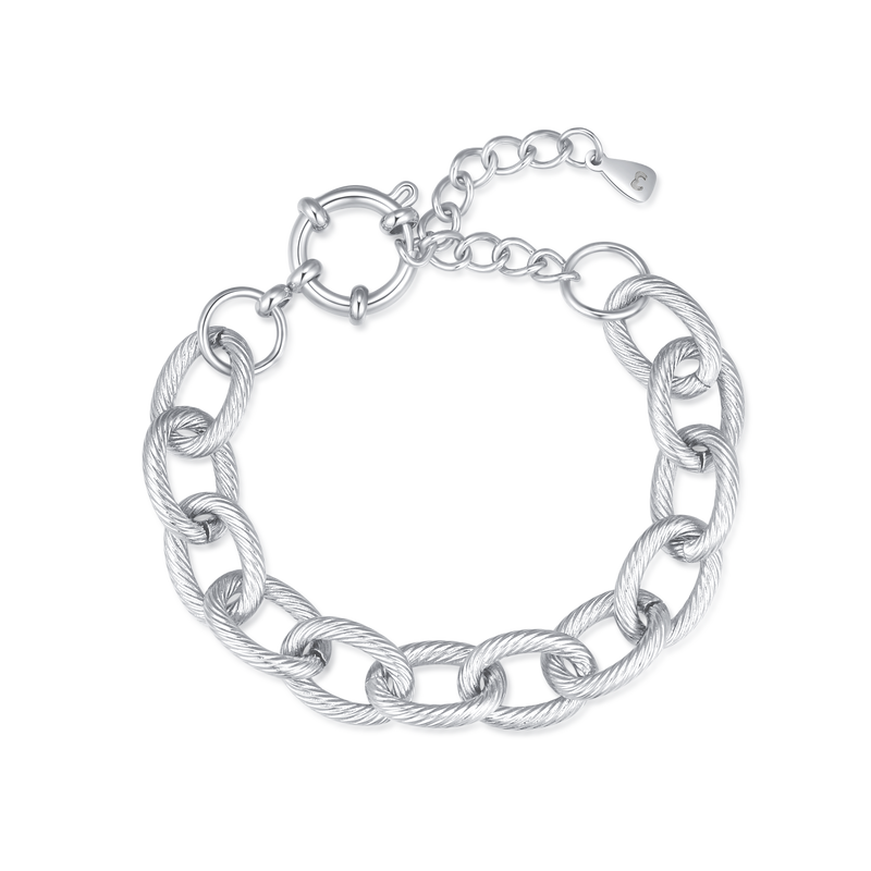 Bracelet Maillon Tressé