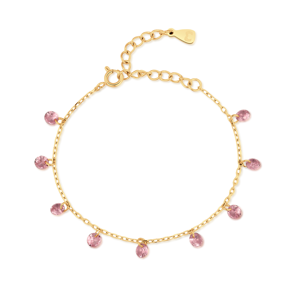 Bracelet Rose Flamant