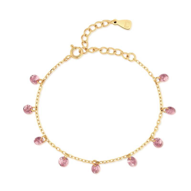 Bracelet Rose Flamant