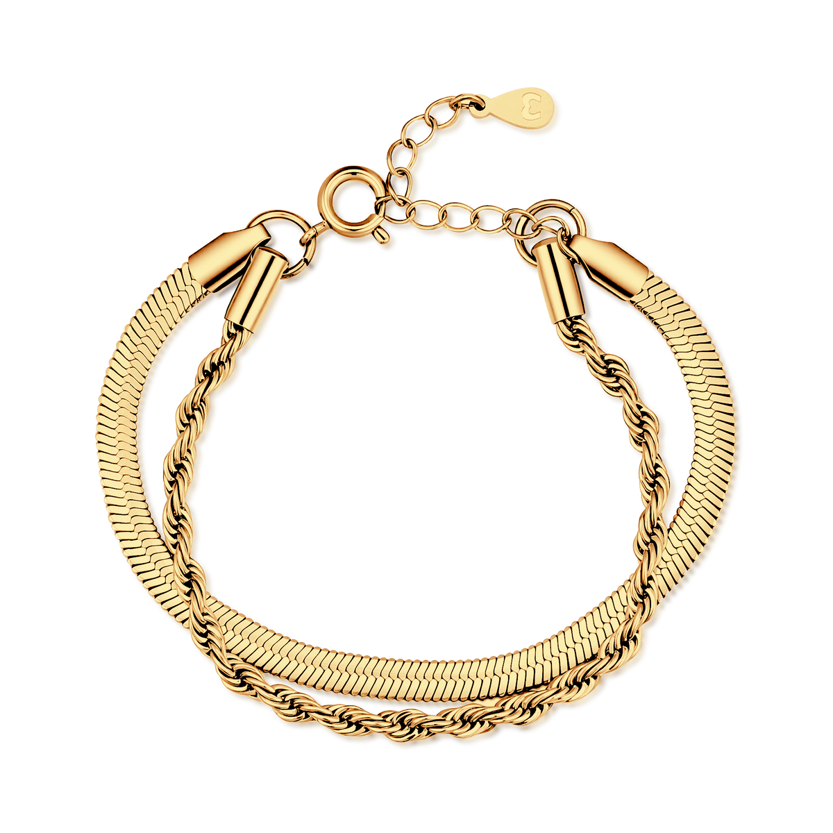 Bracelet Chaînes Mixtes