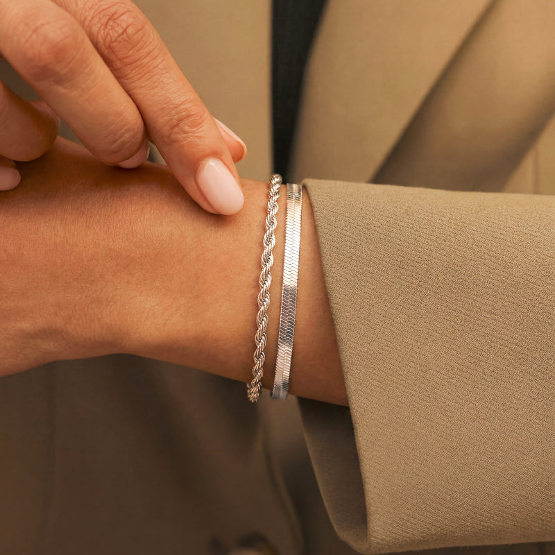Bracelet Chaînes Mixtes