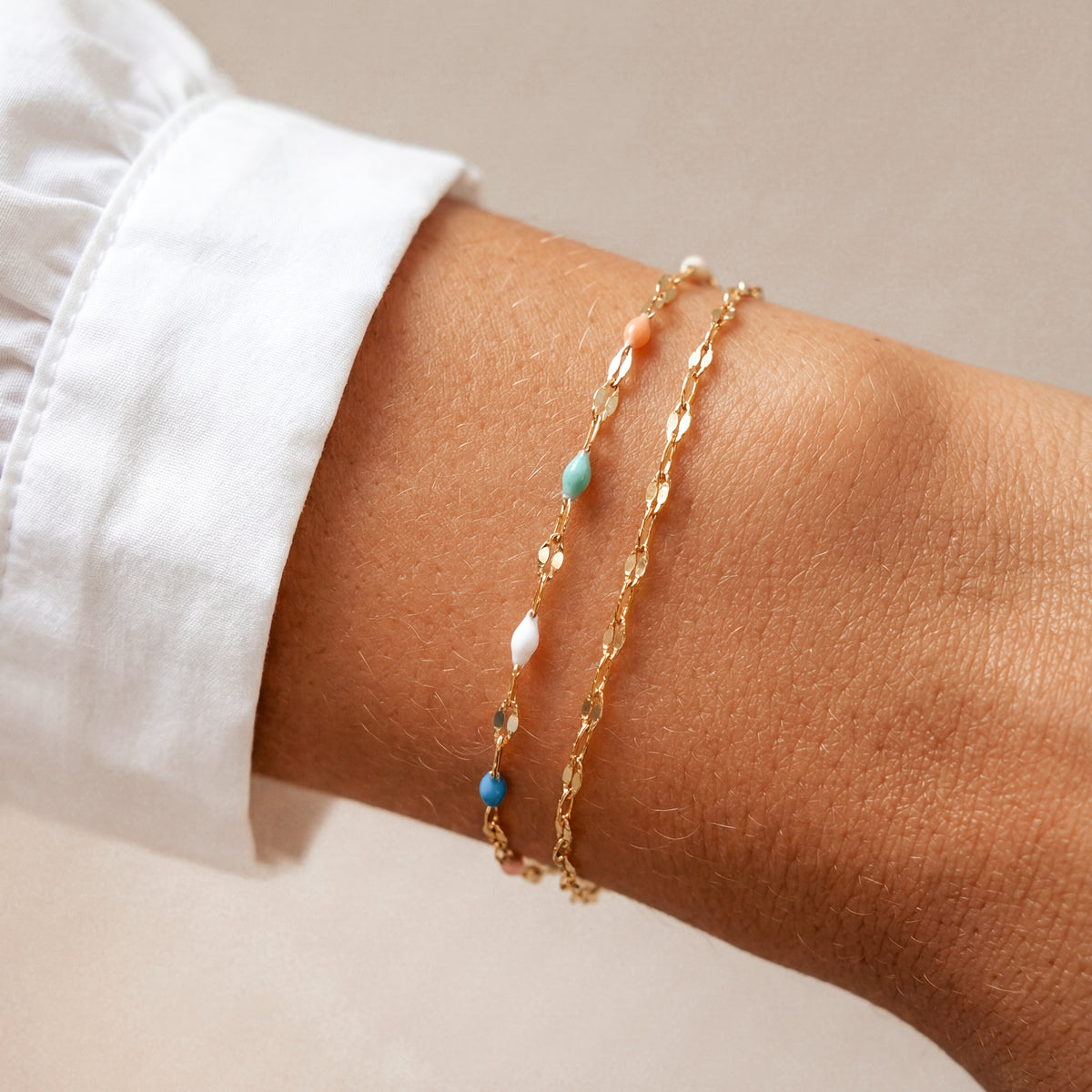 Bracelet Boules Colorées