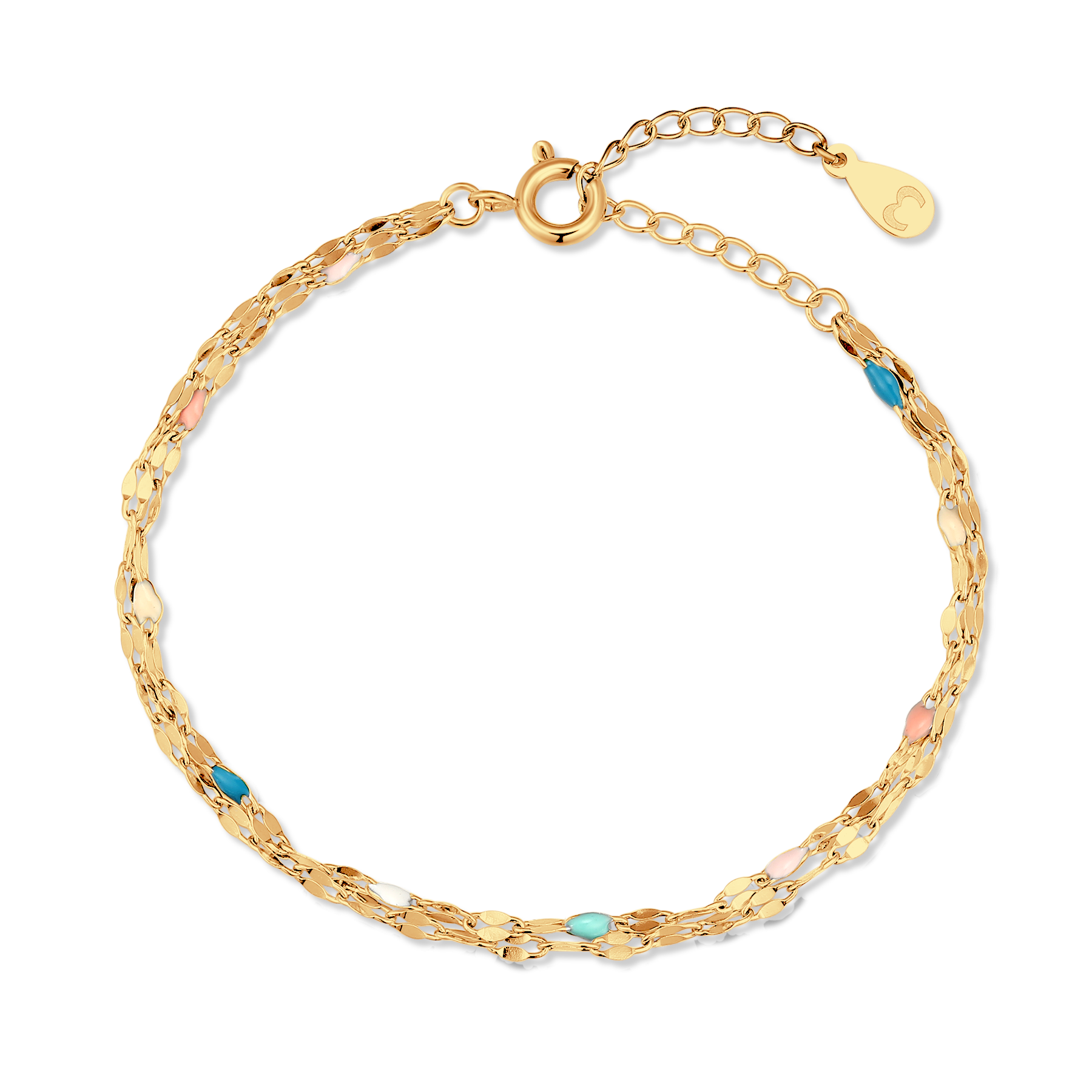 Bracelet Boules Colorées