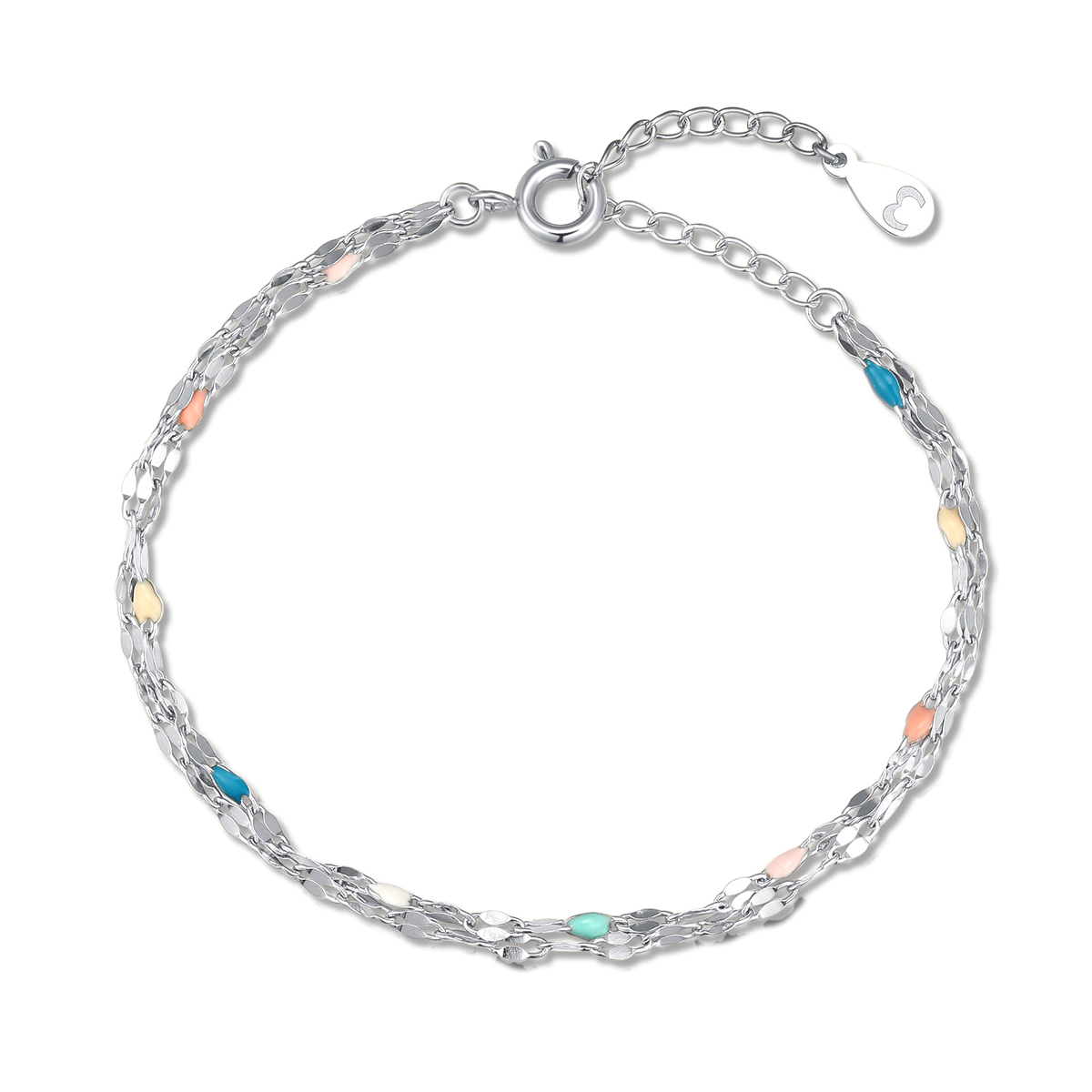 Bracelet Boules Colorées