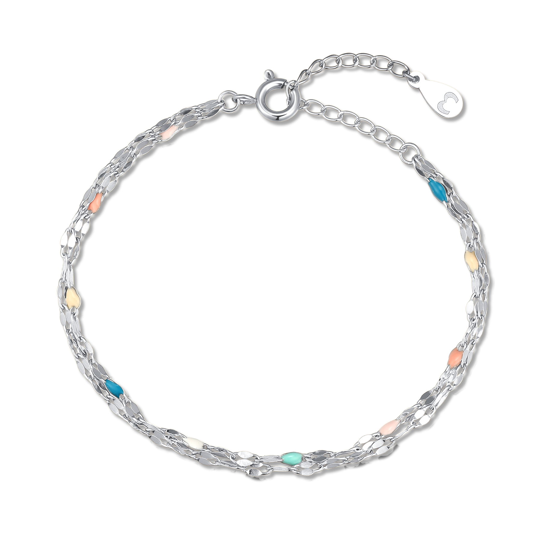 Bracelet Boules Colorées