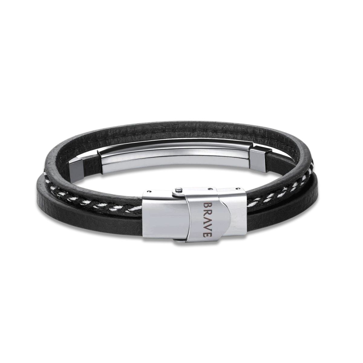 Bracelet Homme BRAVE Lord - Personnalisé - LaMaisonDesBijoux
