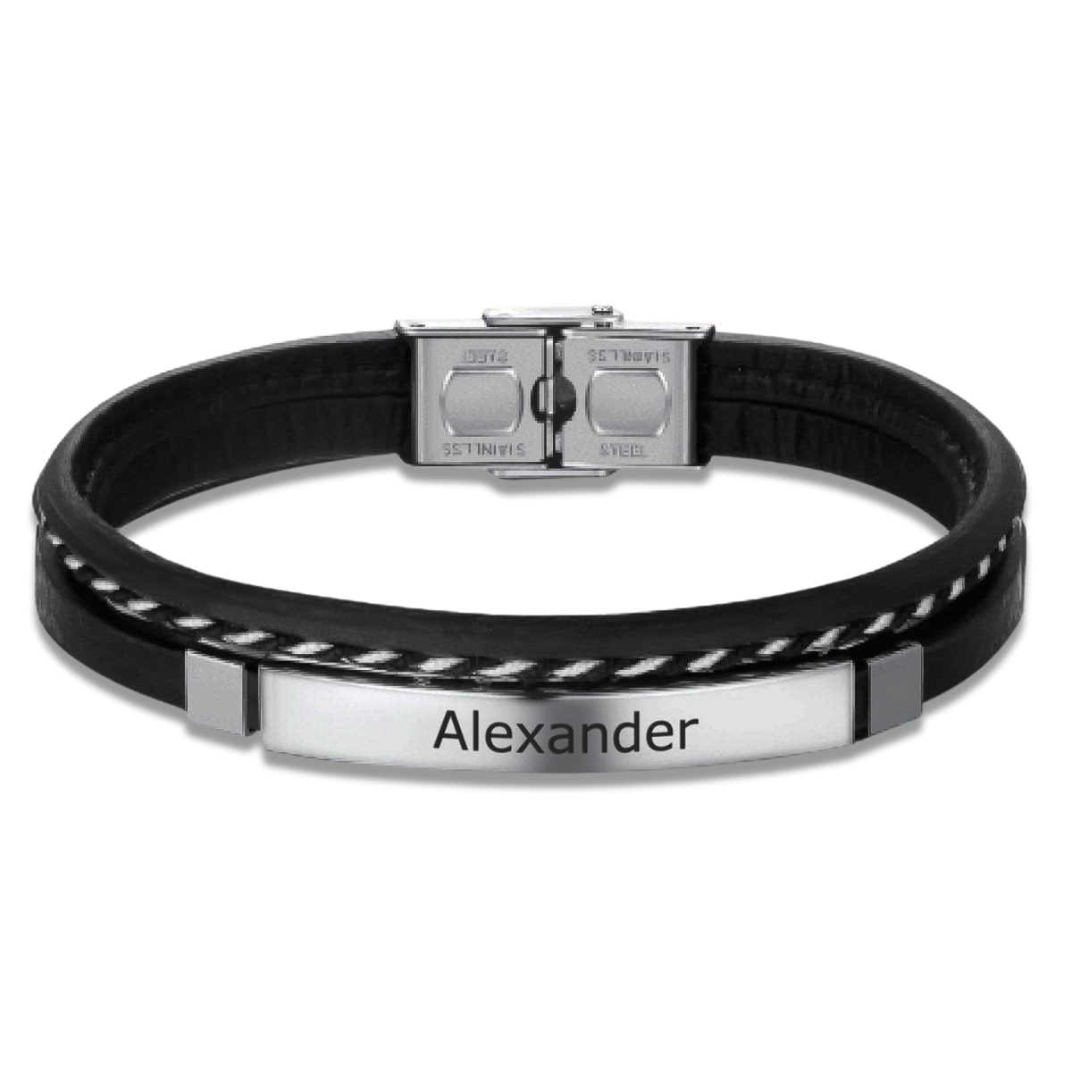 Bracelet Homme BRAVE Lord - Personnalisé - LaMaisonDesBijoux