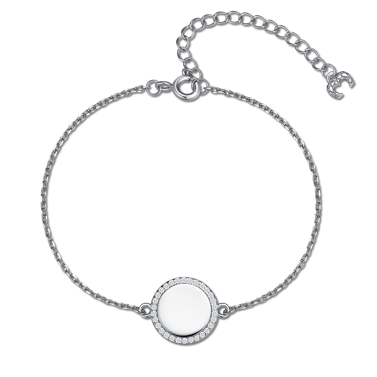 Bracelet Contour Cristallin - Personnalisé - LaMaisonDesBijoux