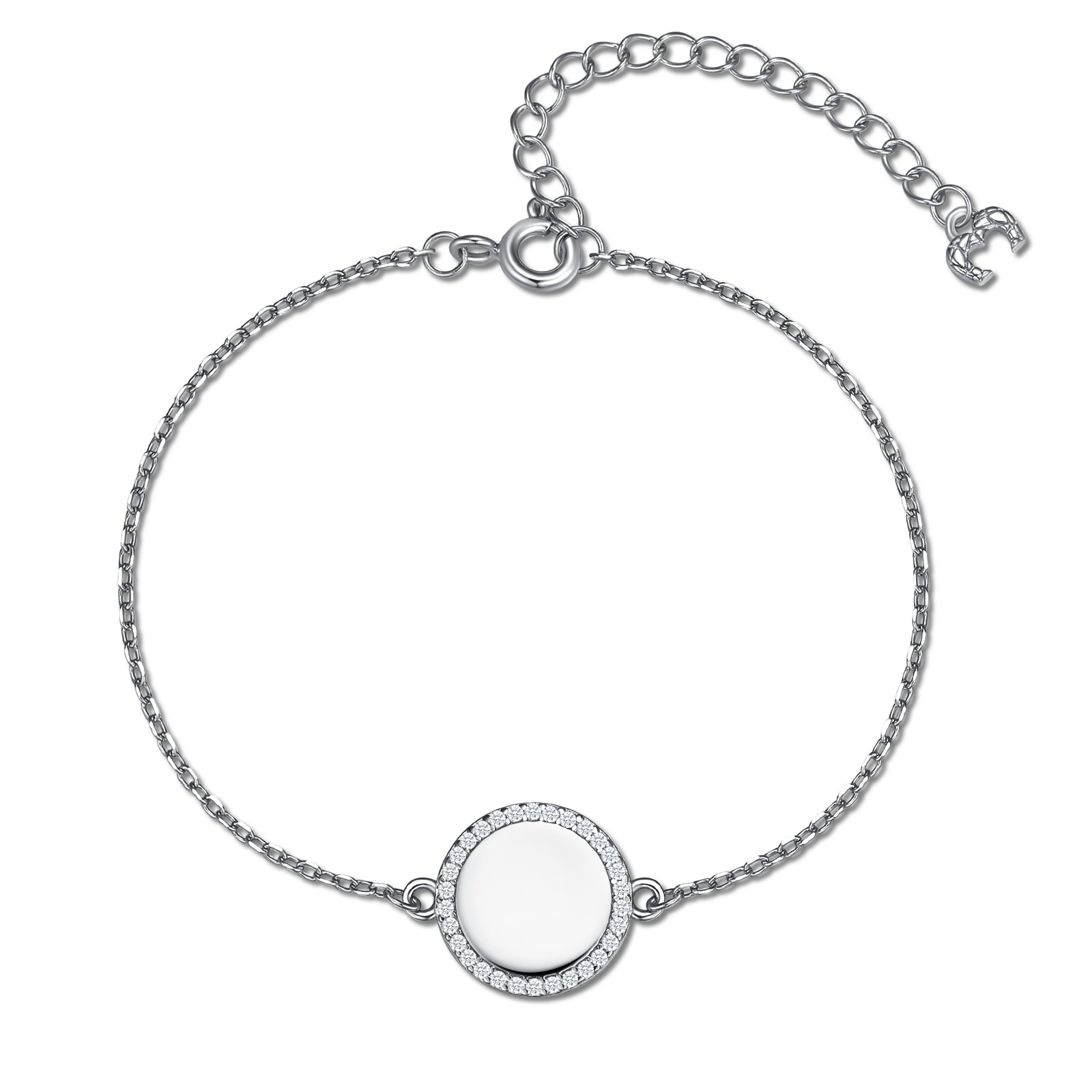 Bracelet Contour Cristallin - Personnalisé - LaMaisonDesBijoux