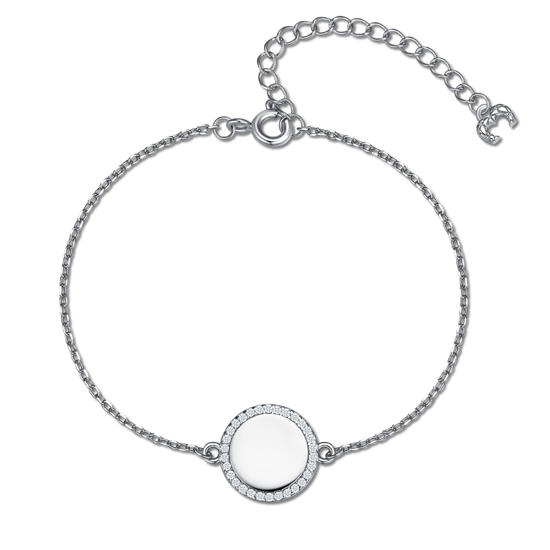 Bracelet Contour Cristallin - Personnalisé - LaMaisonDesBijoux