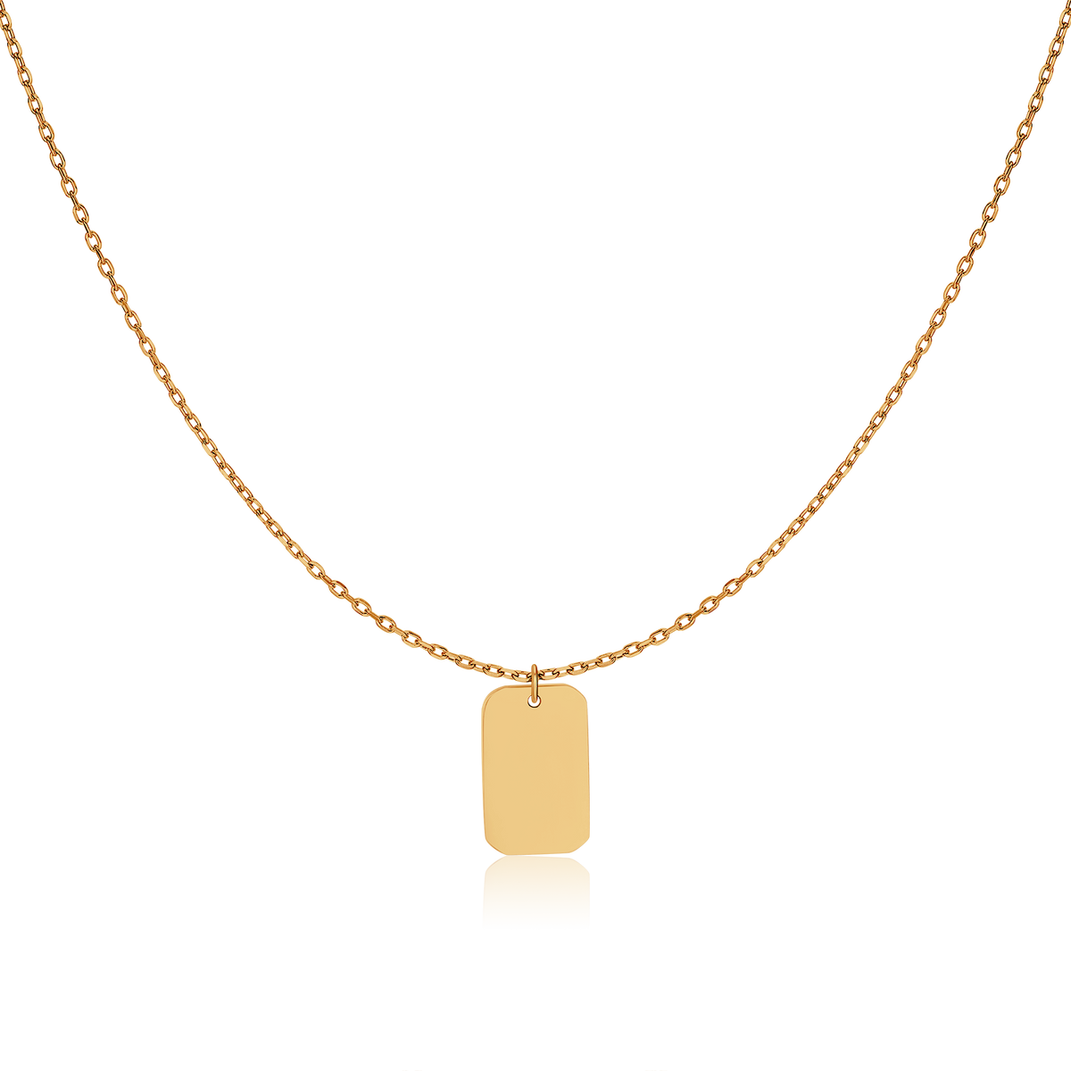 Collier Plaque - Personnalisé