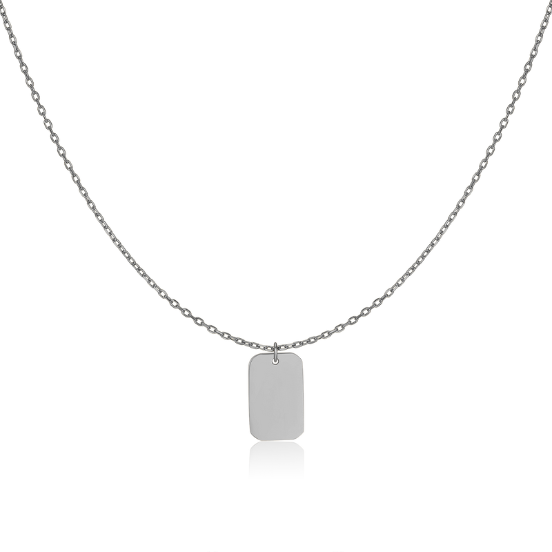 Collier Plaque - Personnalisé