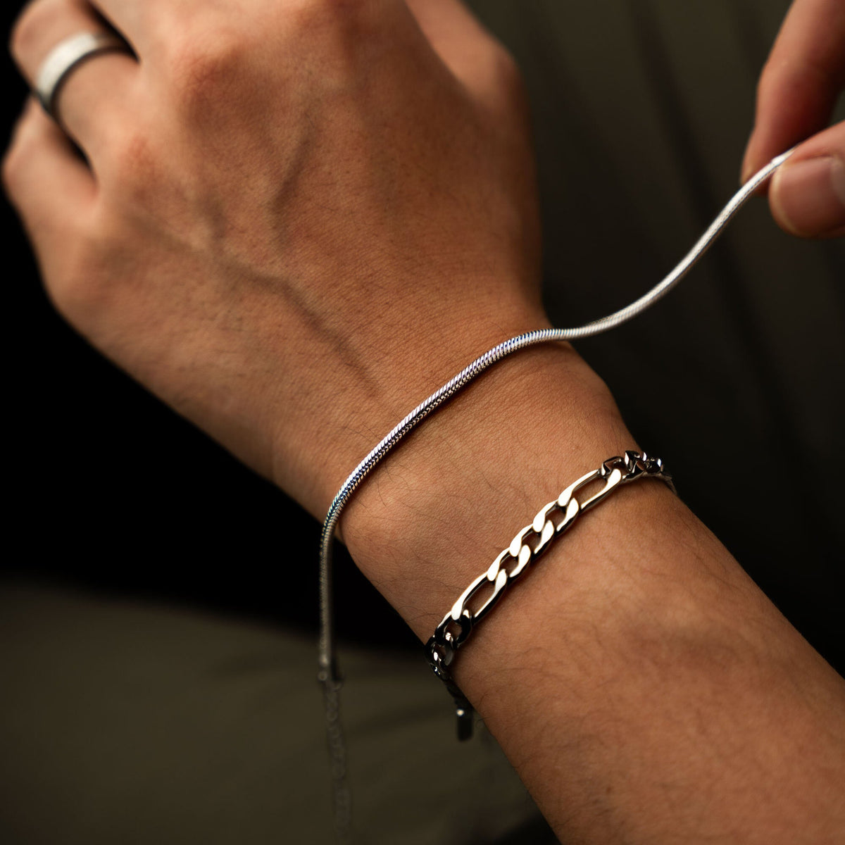Bracelet Homme BRAVE "Titane" - LaMaisonDesBijoux