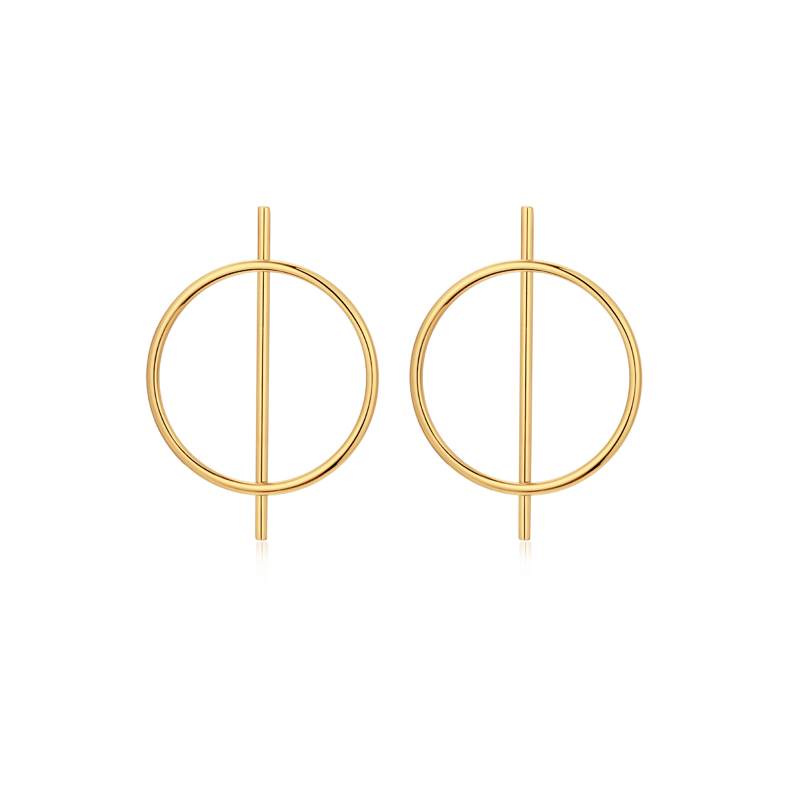 Boucles d'oreilles Divisées