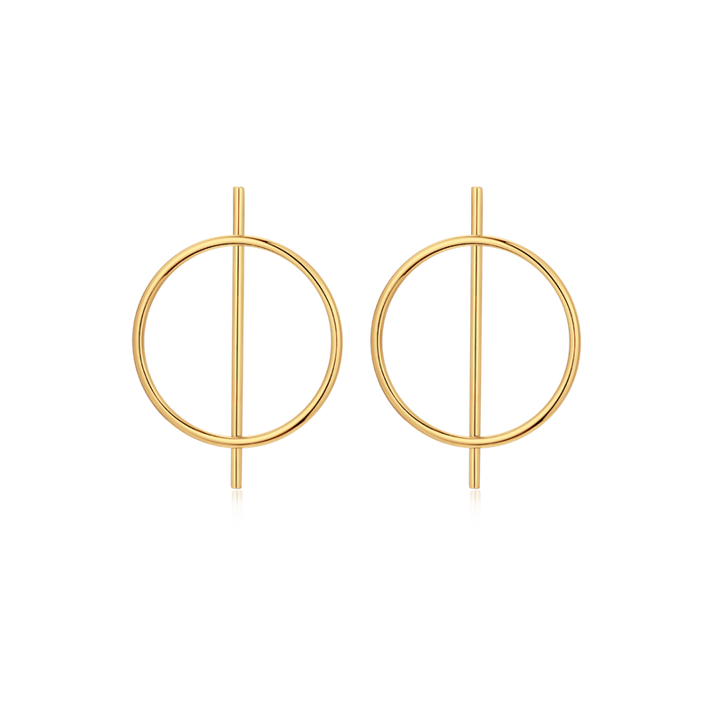 Boucles d'oreilles Divisées - LaMaisonDesBijoux