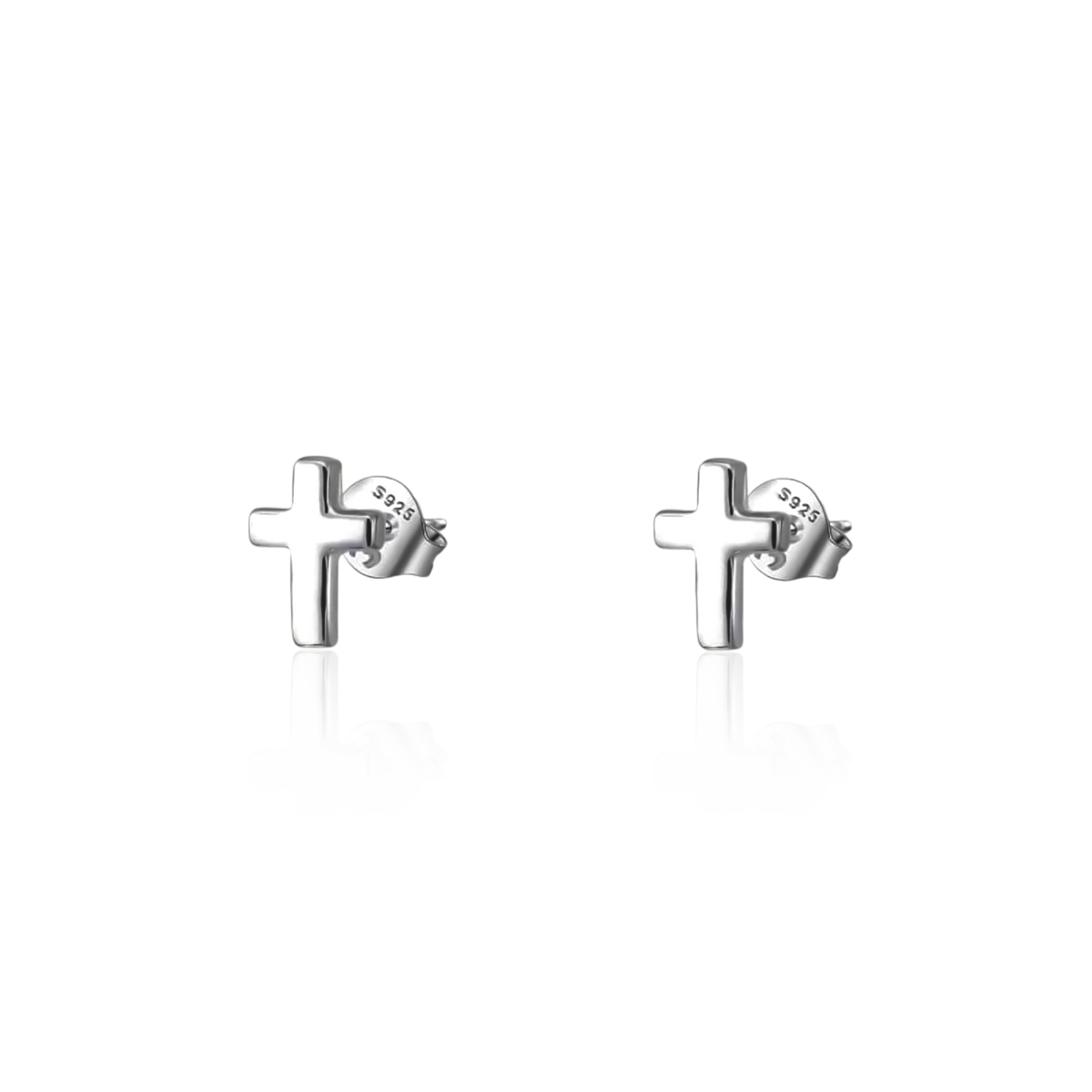 Boucles d'oreilles Mini Croix - LaMaisonDesBijoux