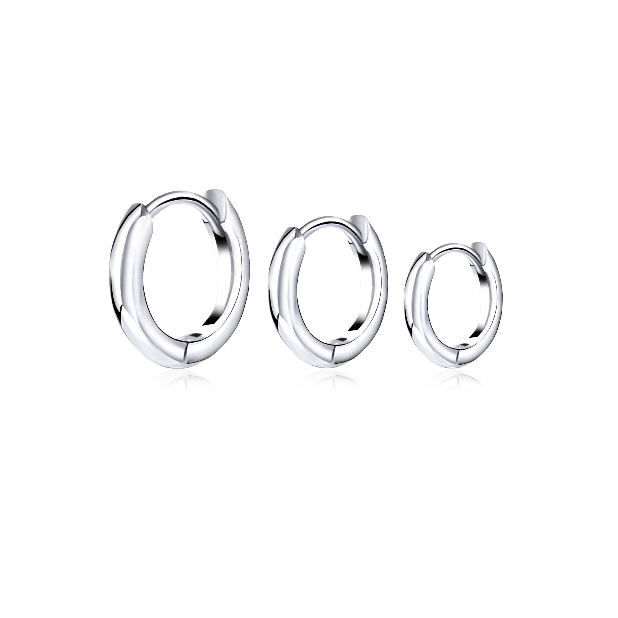 Boucles d'oreilles 3-Anneaux - LaMaisonDesBijoux