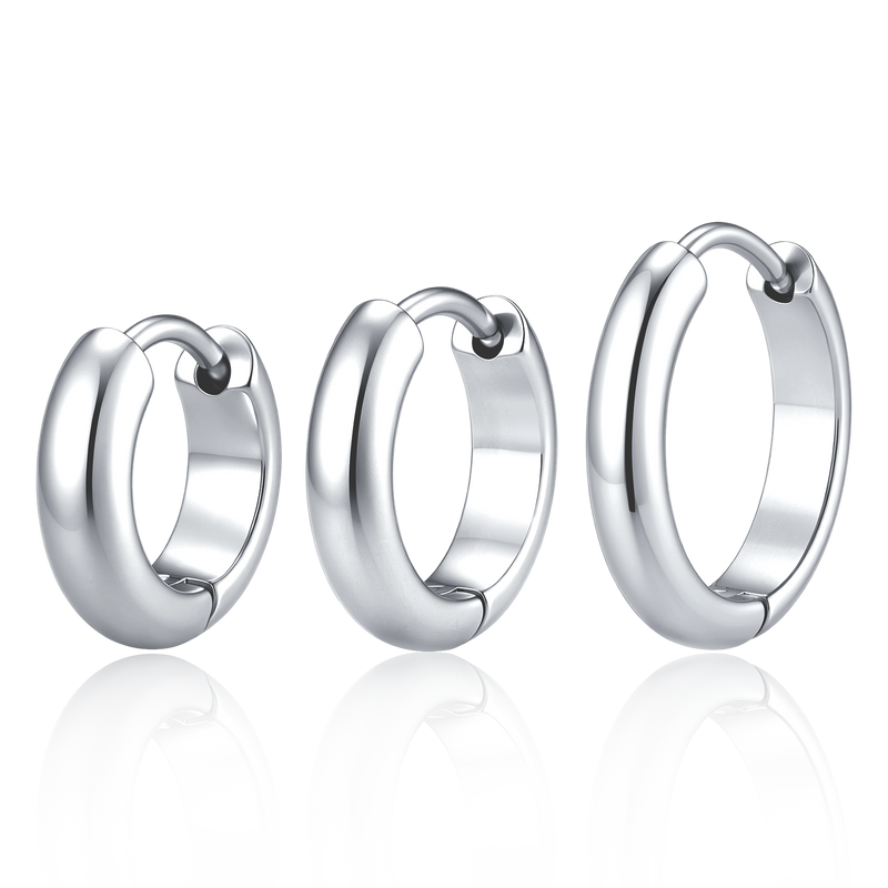 3-Ring-Ohrringe