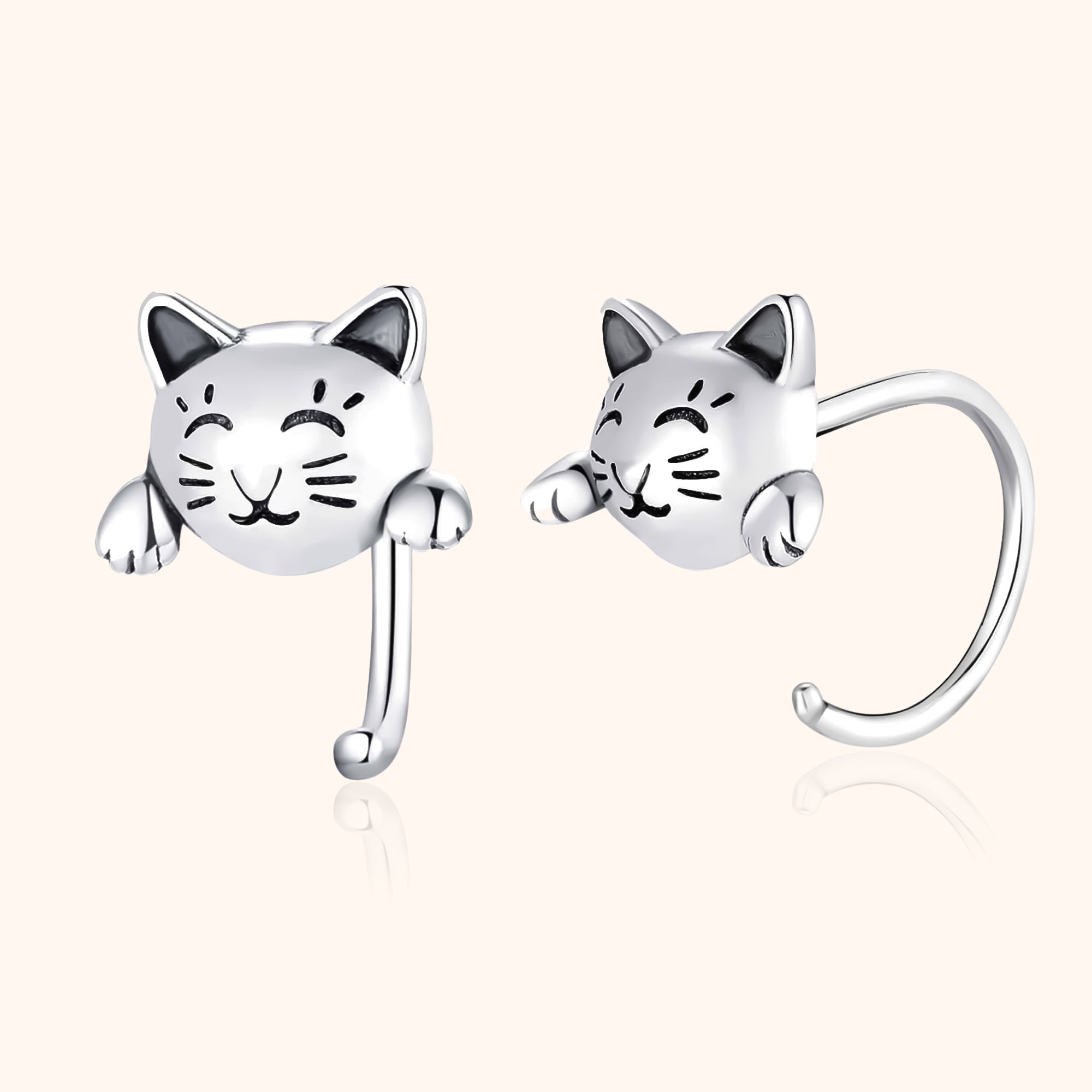 Boucles "Chatons" - LaMaisonDesBijoux