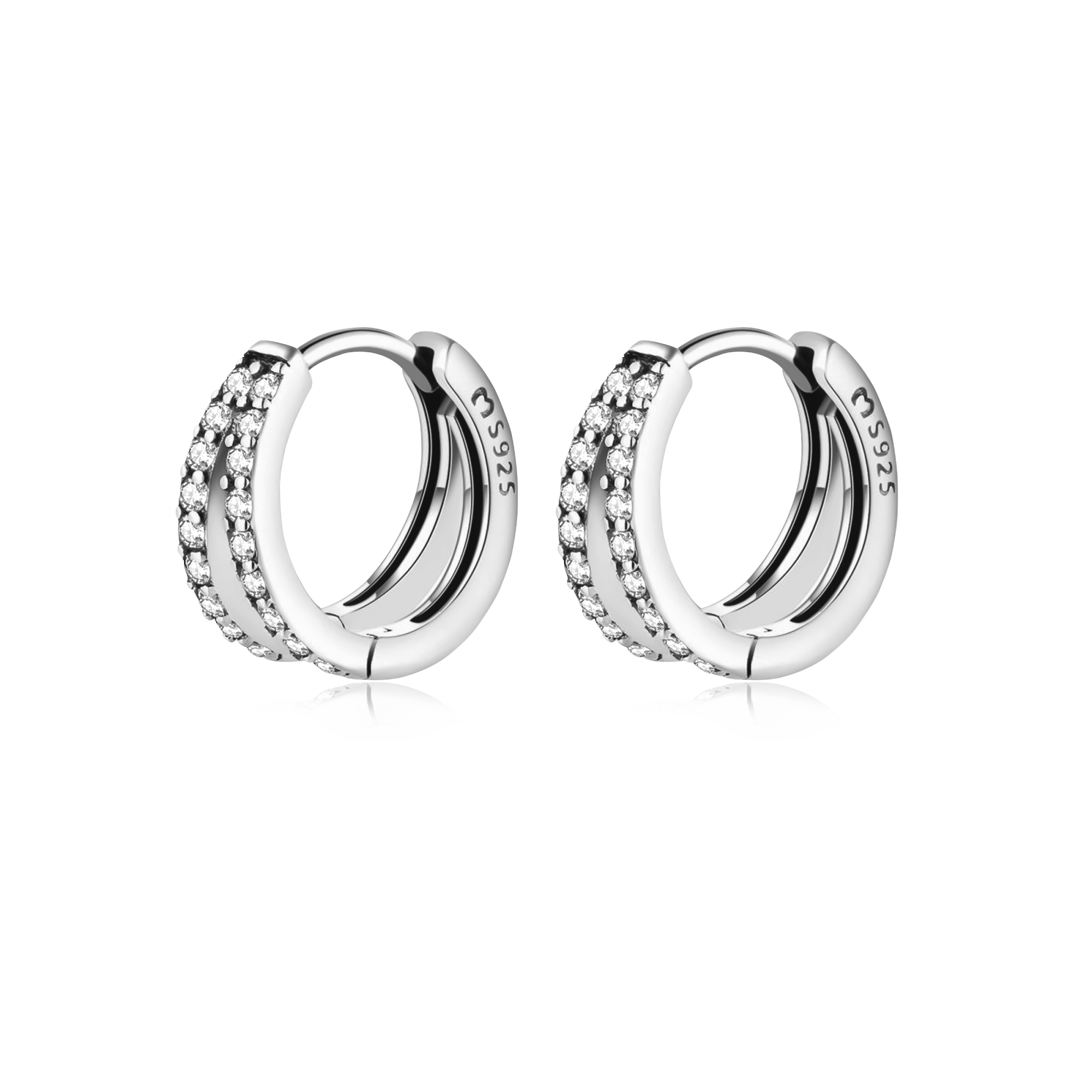 Boucles d'oreilles Anneaux Lumineux