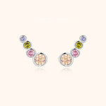 Boucles "Cercles Multicolore" - LaMaisonDesBijoux