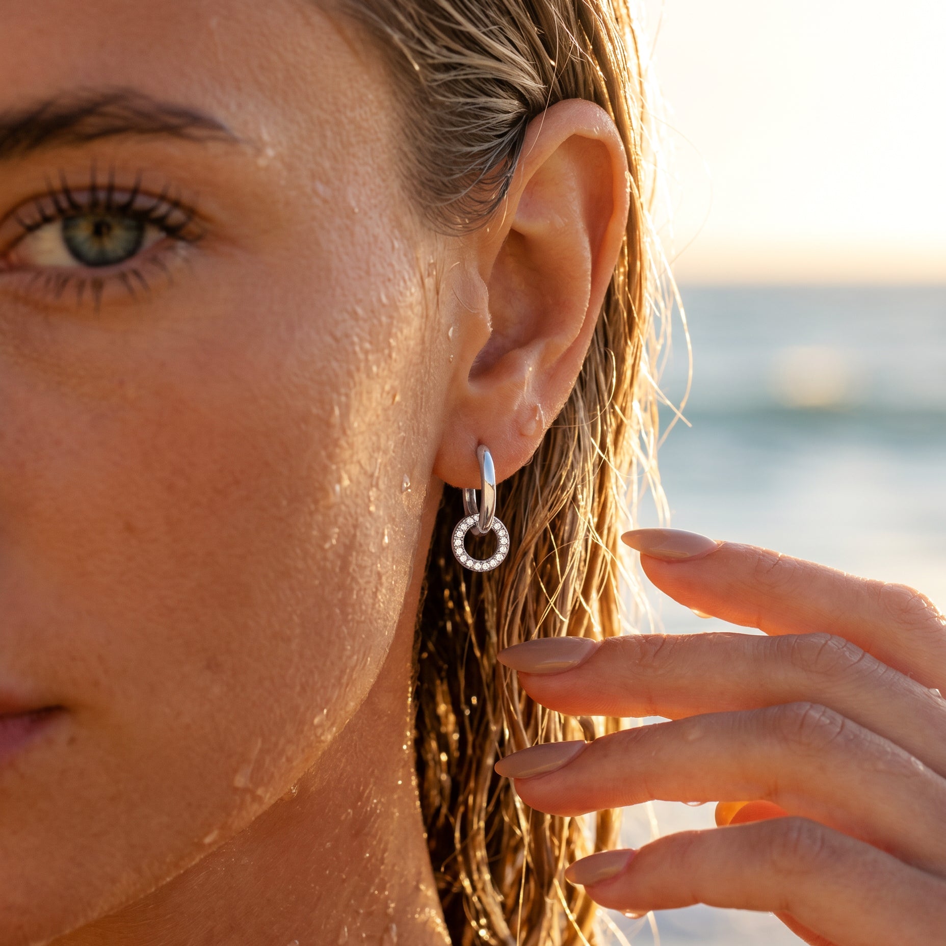 Boucles d'oreilles Anneaux Liés