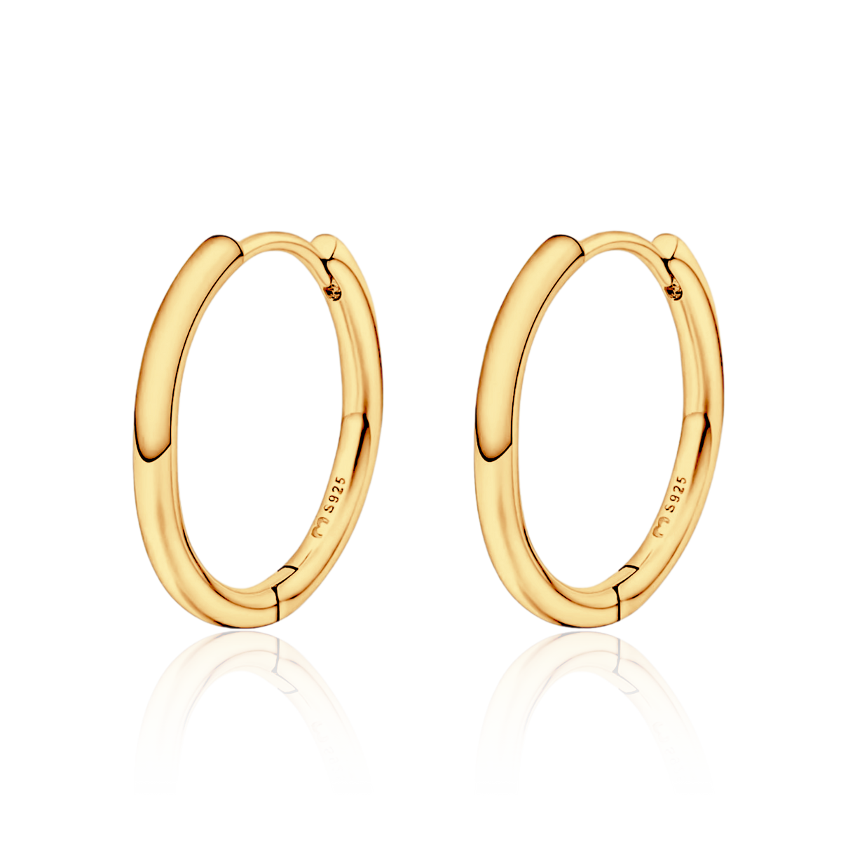 Boucles d'oreilles Anneaux Classiques - LaMaisonDesBijoux