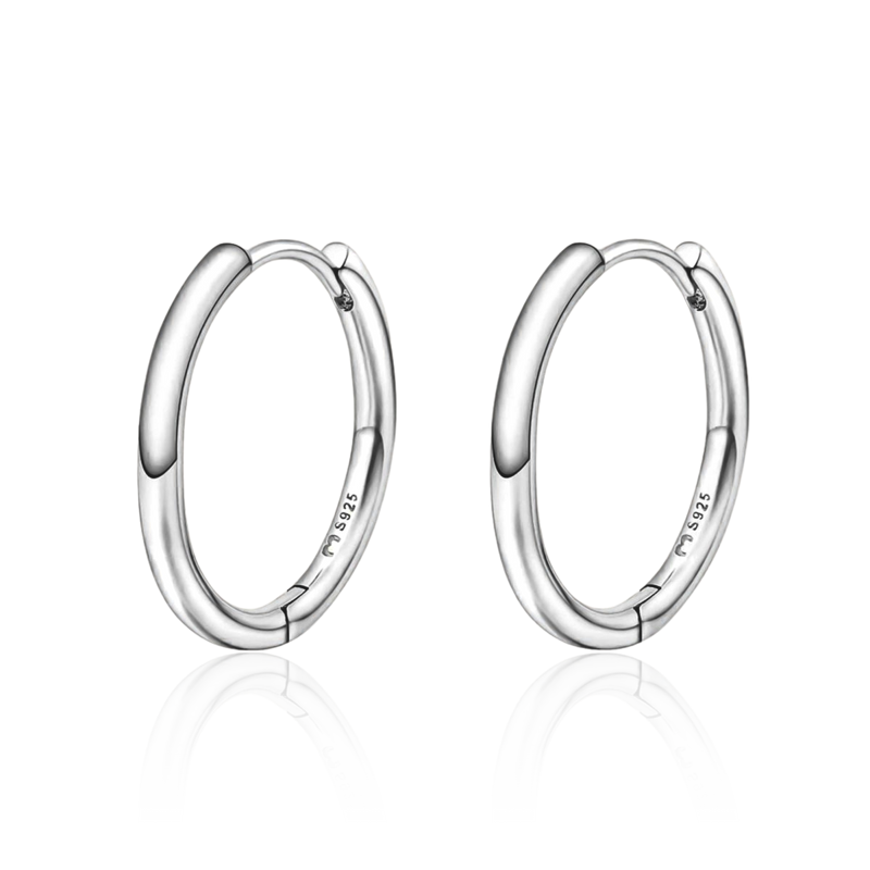Boucles d'oreilles Anneaux Classiques - LaMaisonDesBijoux