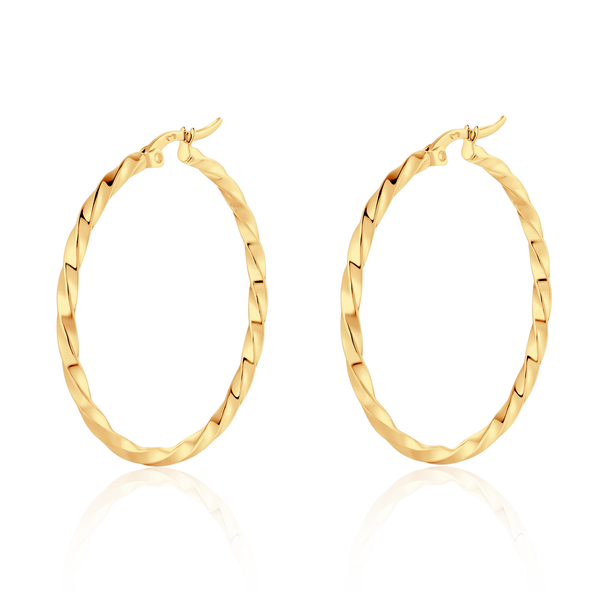 Boucles d'oreilles Torsion - LaMaisonDesBijoux