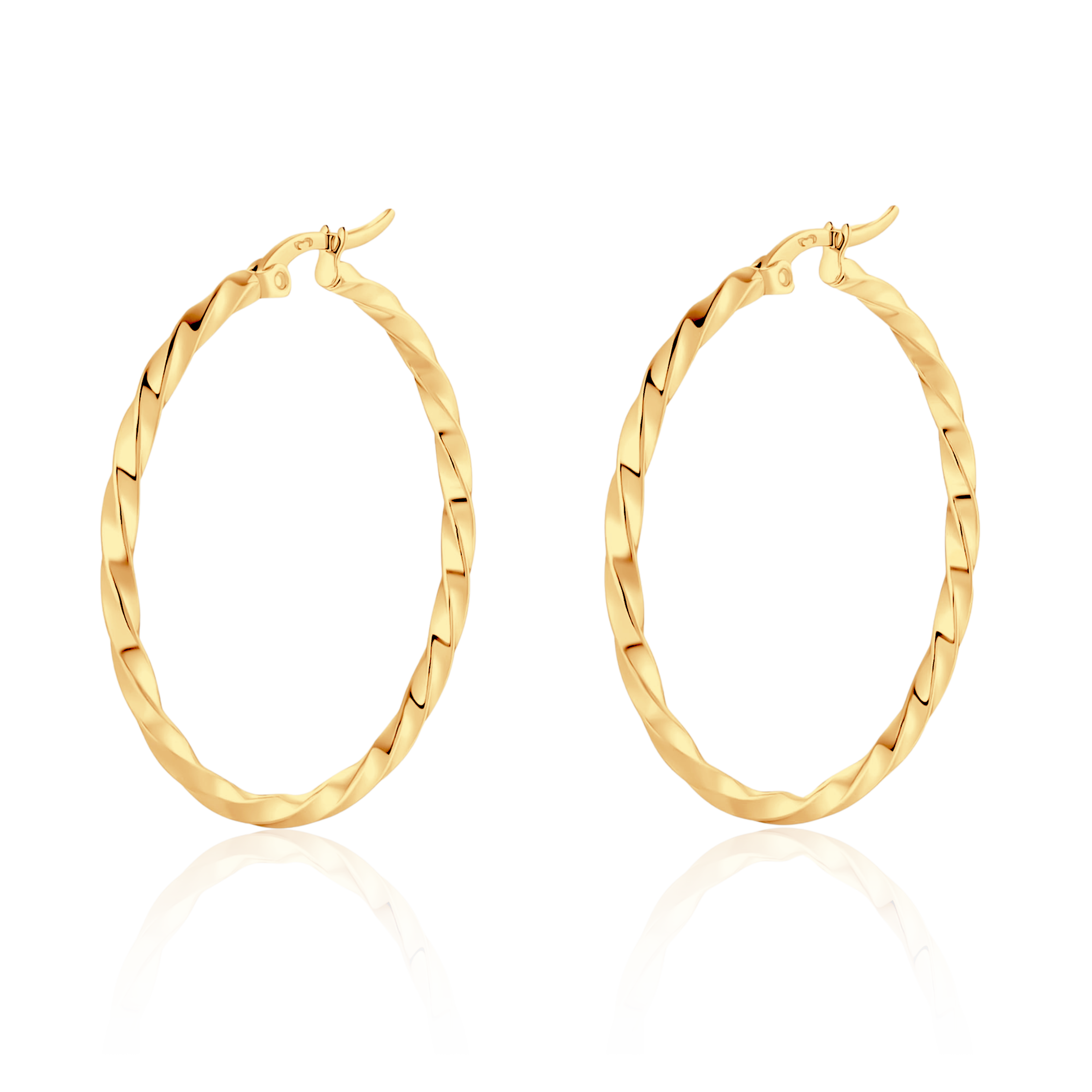 Boucles d'oreilles Torsion