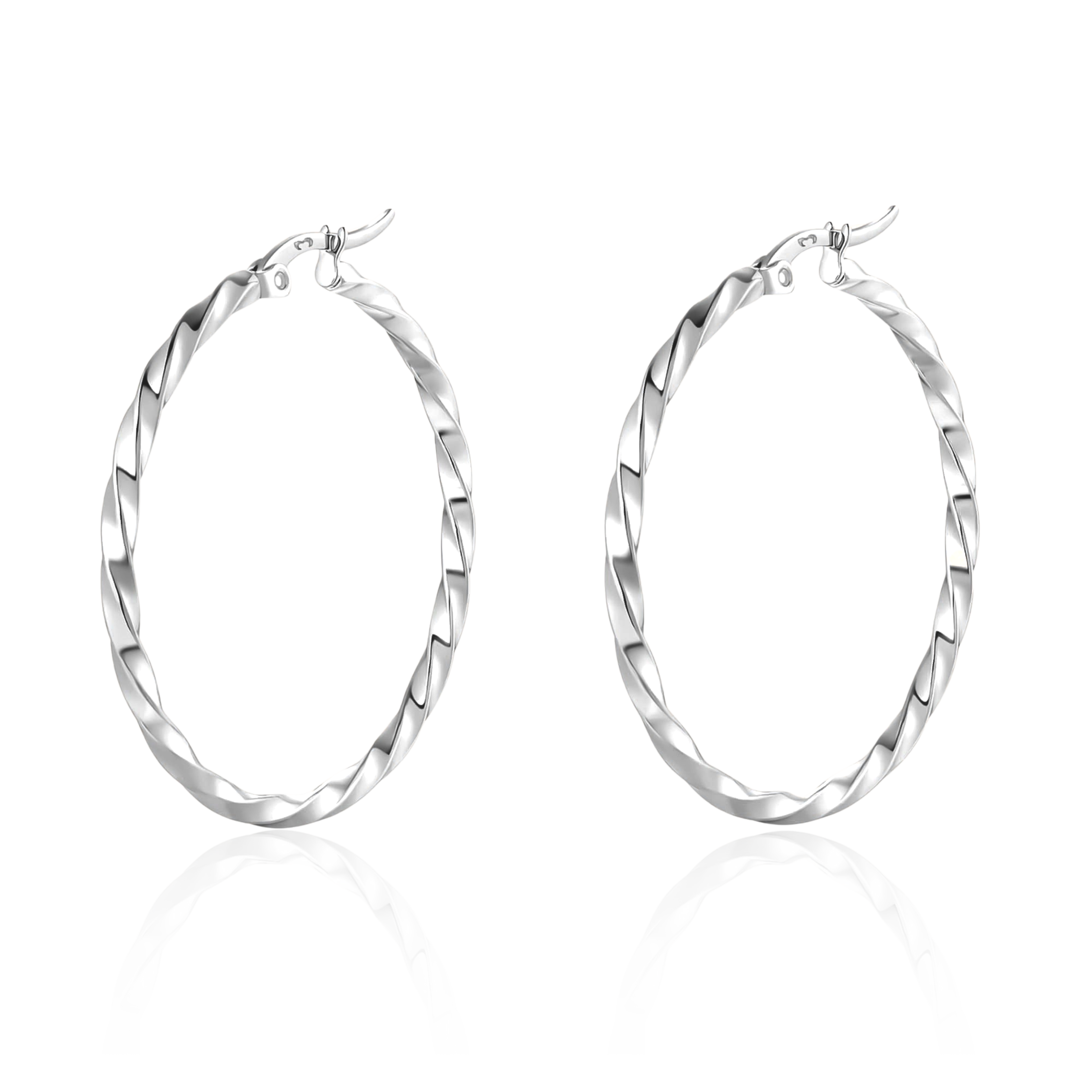 Boucles d'oreilles Torsion