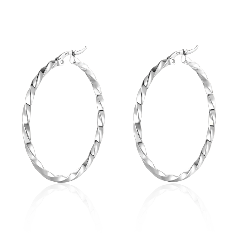 Boucles d'oreilles Torsion - LaMaisonDesBijoux