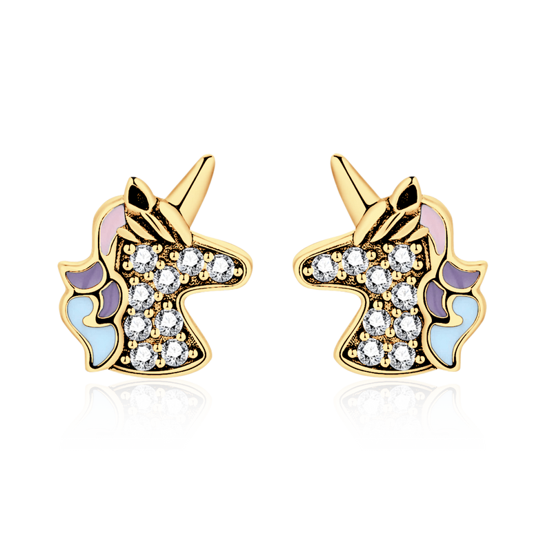 Boucles d'oreilles Petites Licornes - LaMaisonDesBijoux