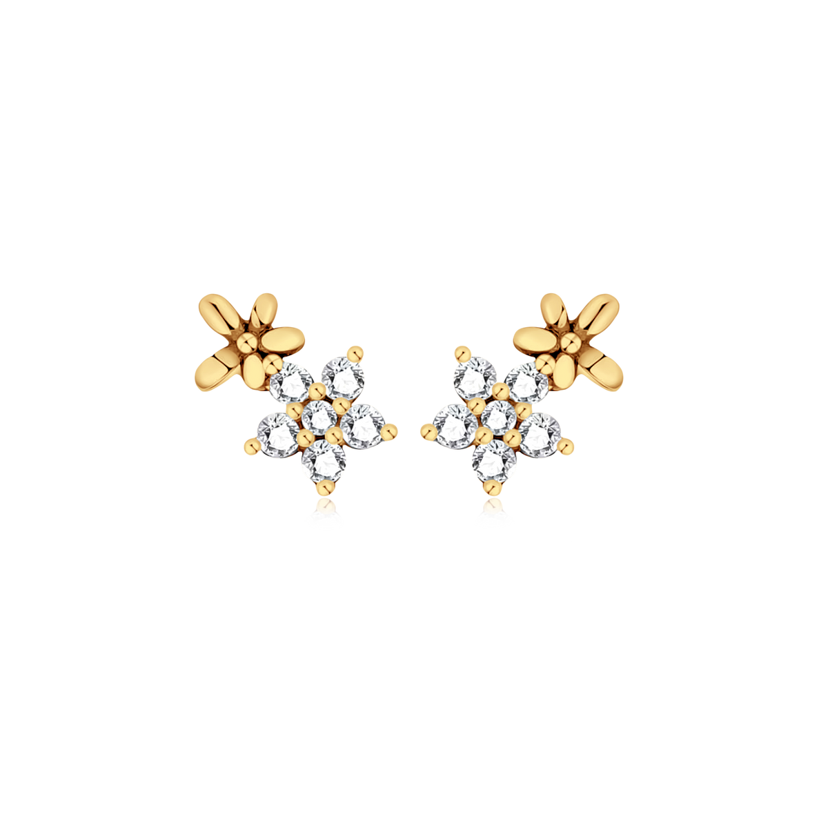 Boucles d'oreilles Fleuri - LaMaisonDesBijoux