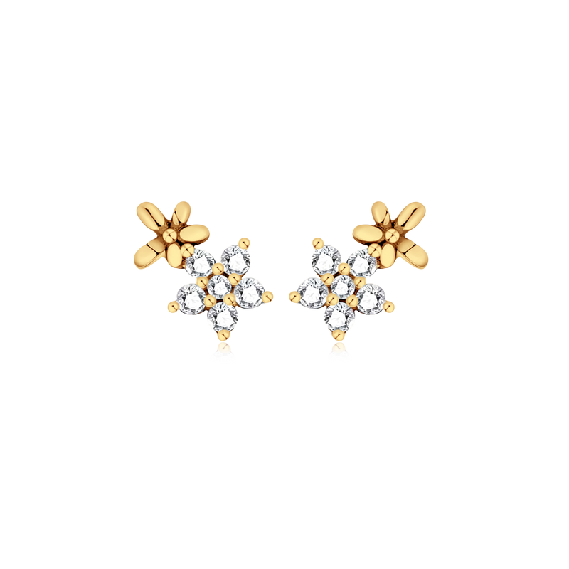 Boucles d'oreilles Fleuri - LaMaisonDesBijoux