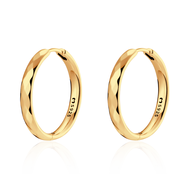 Boucles d'oreilles Anneaux Tétra - LaMaisonDesBijoux