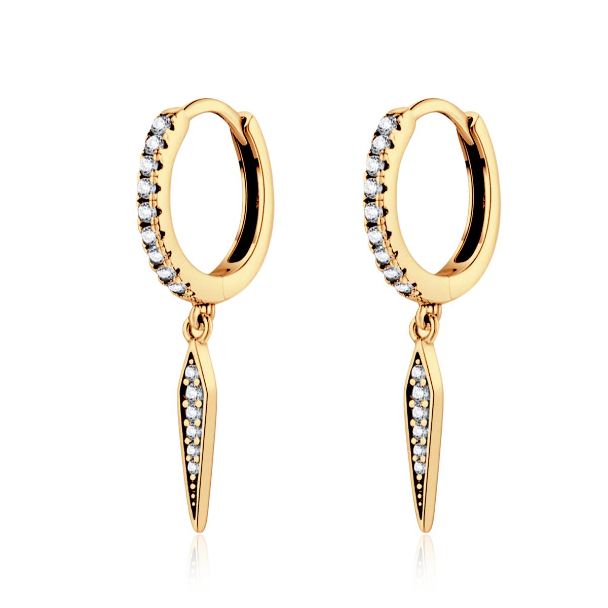 Boucles d'oreilles Deltoïde - LaMaisonDesBijoux