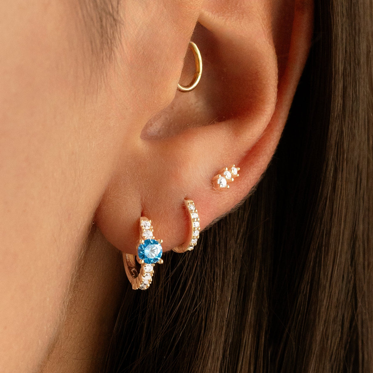 Boucles Zircon - LaMaisonDesBijoux