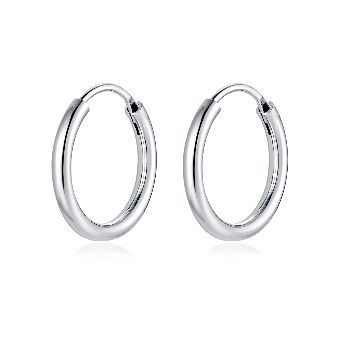 Boucles d'oreilles Rond Argent - LaMaisonDesBijoux