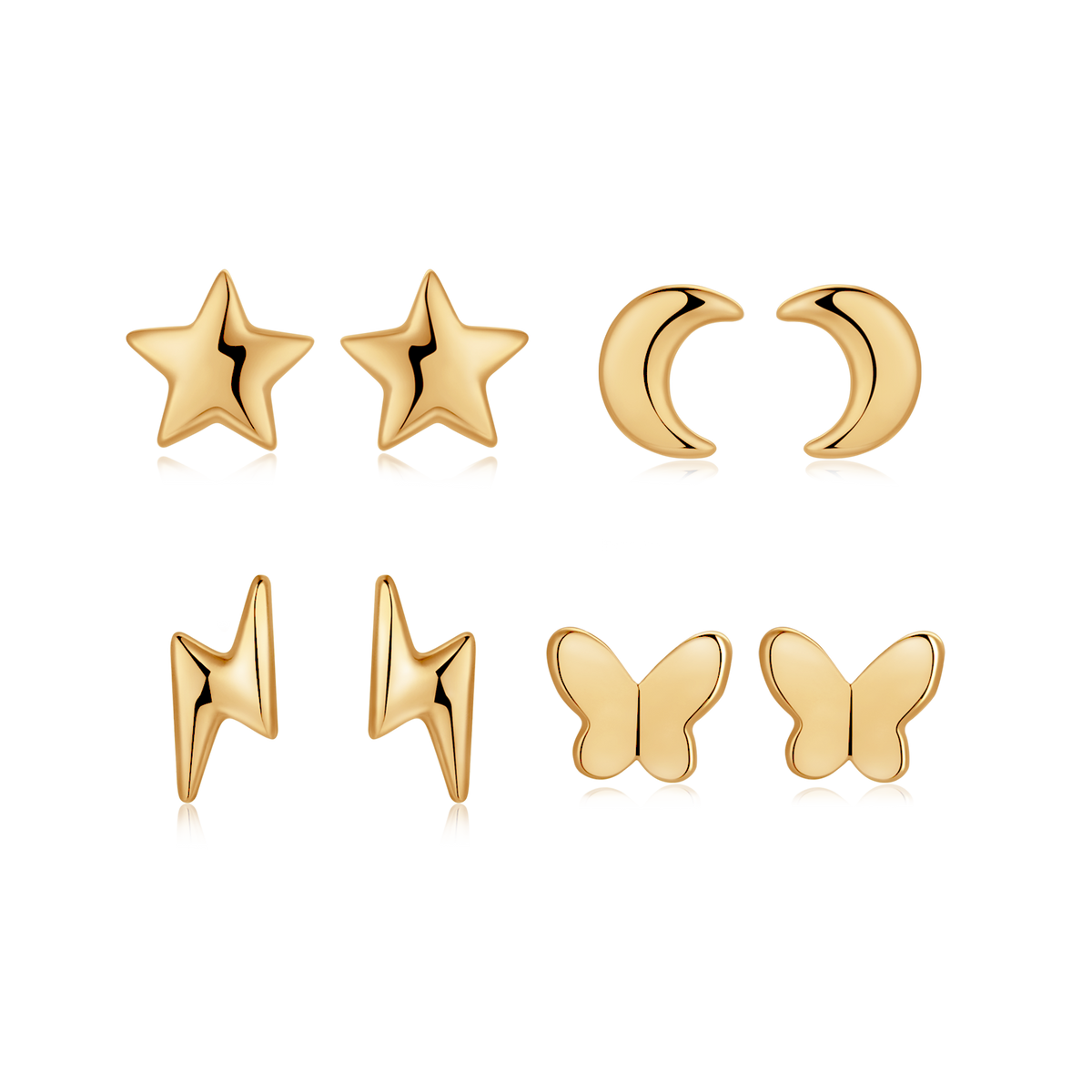 Mini Boucles d'oreilles Mystique - LaMaisonDesBijoux