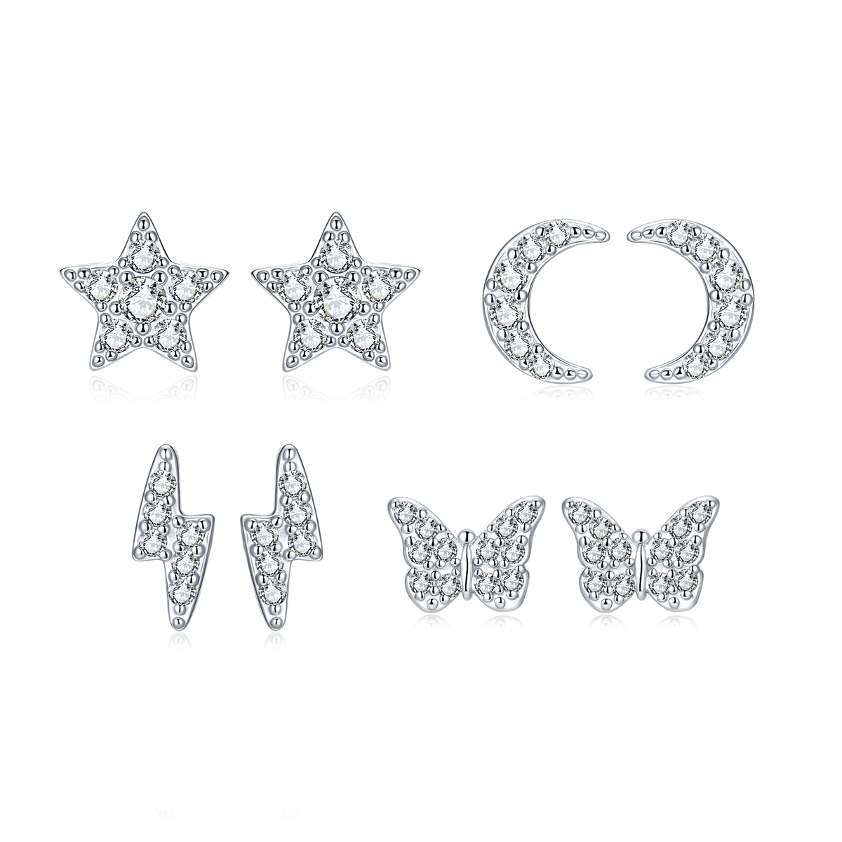 Mini Boucles d'oreilles Mystique - LaMaisonDesBijoux