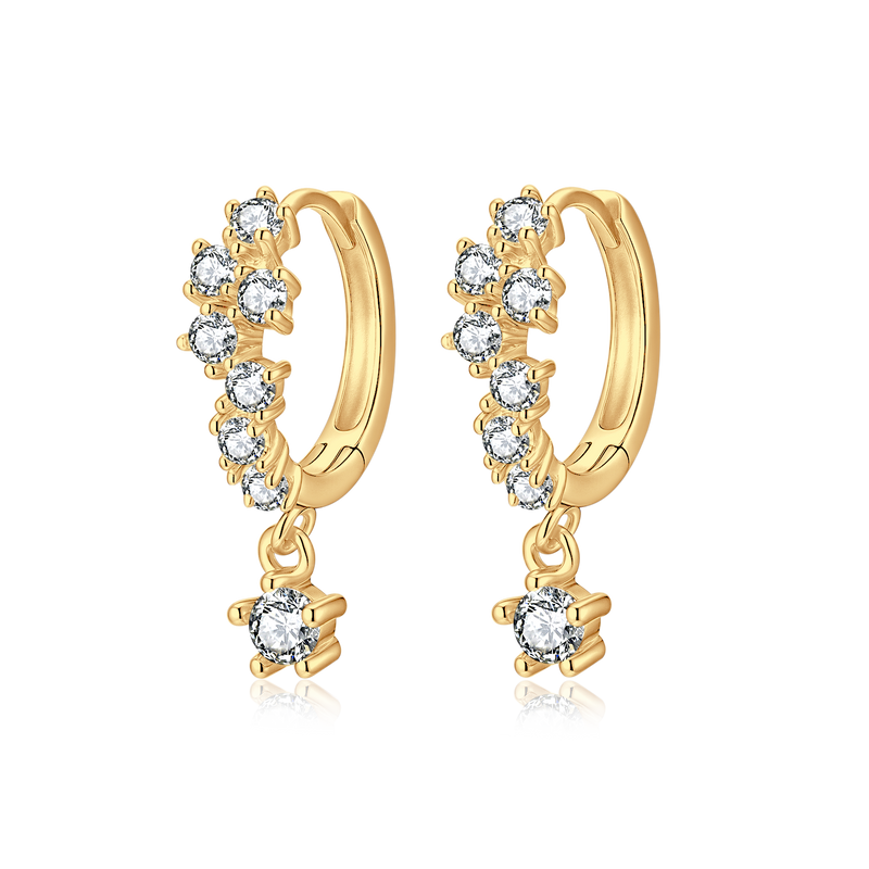 Boucles d'oreilles Anneaux Adamantin - LaMaisonDesBijoux