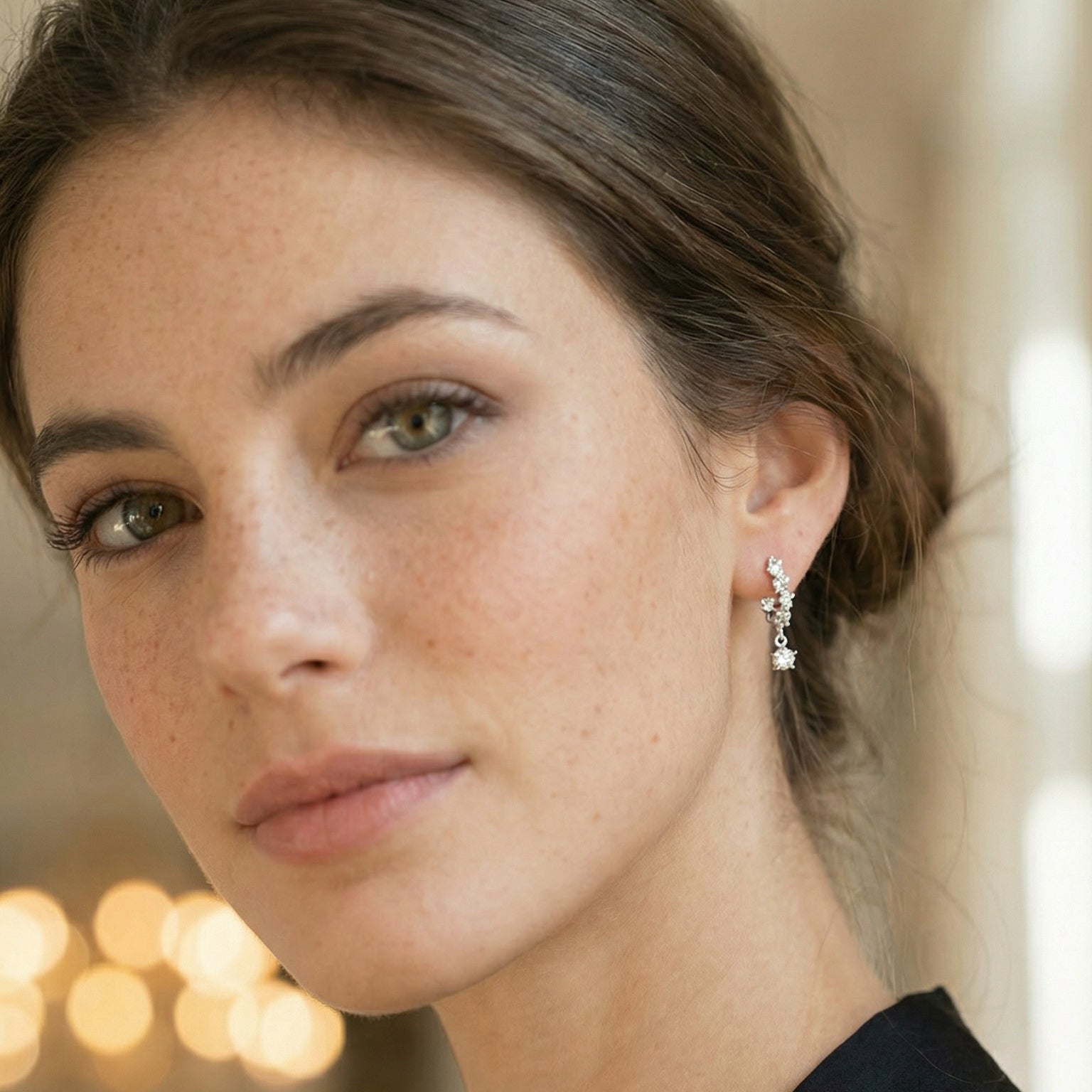 Boucles d'oreilles Anneaux Adamantin